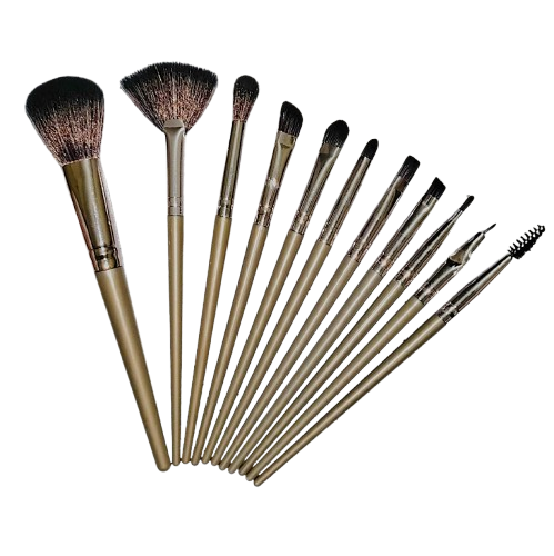 11 Pieces Soft Fluffy Makeup Brush Set – Complete Makeup Brush Kit — image 2