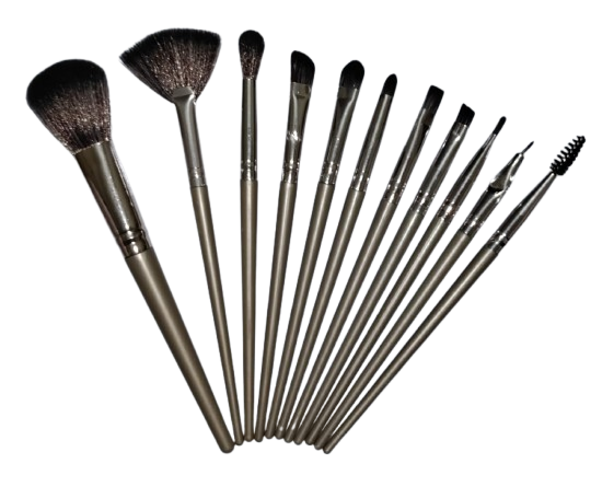 11 Pieces Soft Fluffy Makeup Brush Set – Complete Makeup Brush Kit — image 3