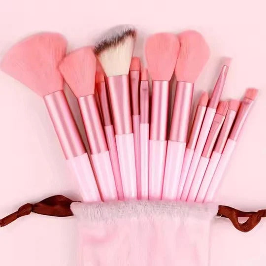 13 Pieces Soft Fluffy Makeup Brush Set – Complete Makeup Brush Kit — image 4