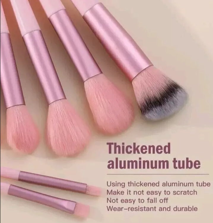 13 Pieces Soft Fluffy Makeup Brush Set – Complete Makeup Brush Kit — image 3