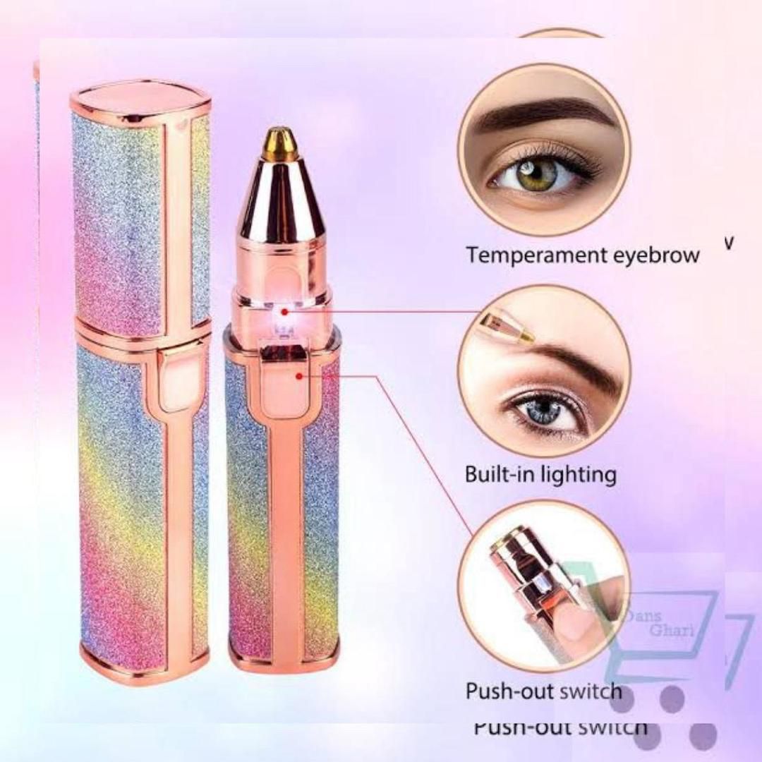 Flawless 2 in 1 Eyebrow Trimmer & Shaver – Facial Hair Removal & Grooming Tool — image 5