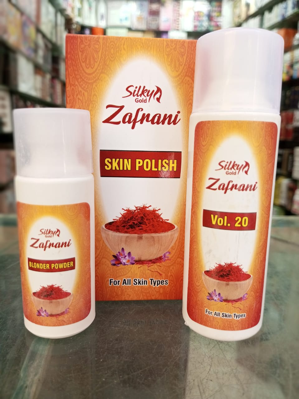 Zafrani Skin Polish – 2 Piece Set